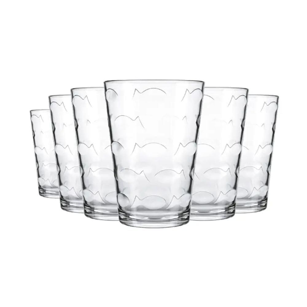 Jogo de Copos Multiuso Nadir Laguna 265ml 6 Peças