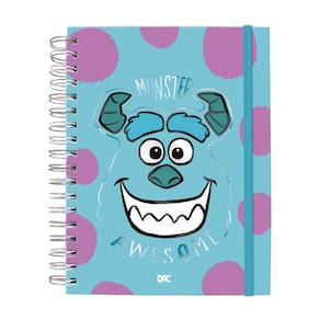 Caderno Smart Universitário Monstros S.a Dac - 4489