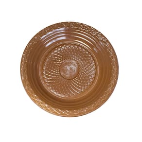 Prato 15cm Marrom C/10 Forfest