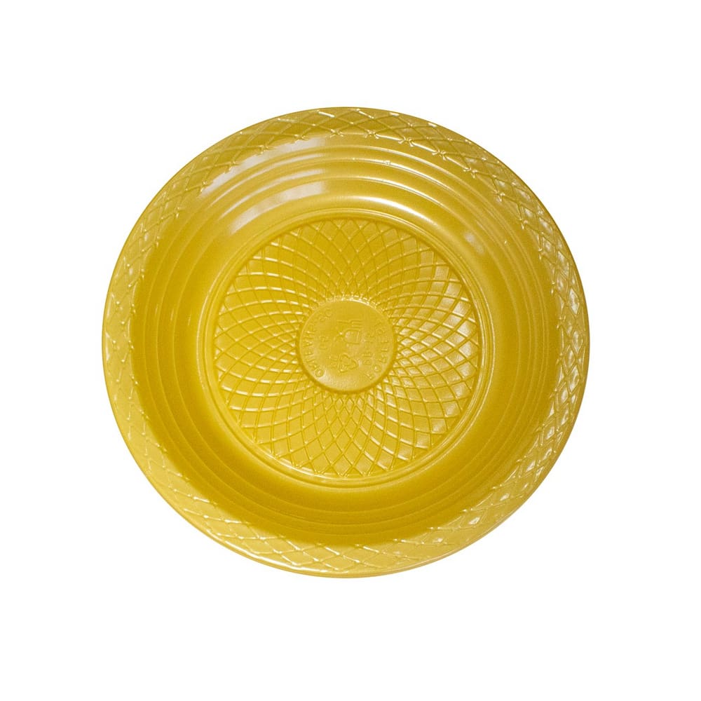 Prato 15cm Dourado C/10 Forfest