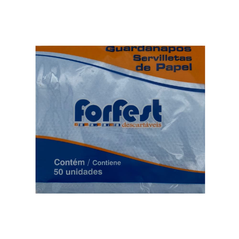 Guardanapo Azul Candy C/50 Forfest