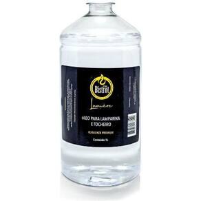 Kit 4 Lamparinas Decorativa Cilindrica Incolor+ 1L De Fluido
