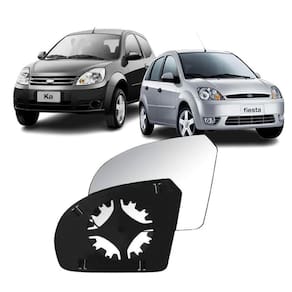 Lente Retrovisor Com Base Ka 08.. Fiesta 03.. Lado Direito 7418
