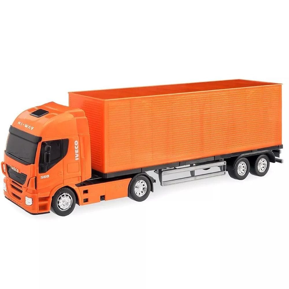 Carreta Iveco Baú Hiway Longa Usual Brinquedos