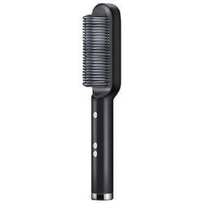 Escova De Cabelo Alisadora Elétrica Yourtarget Preto Bivolt