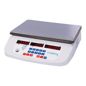 Balança Computadora Eletrônica Bat Led C6 6/15Kg 2/5G Welmy