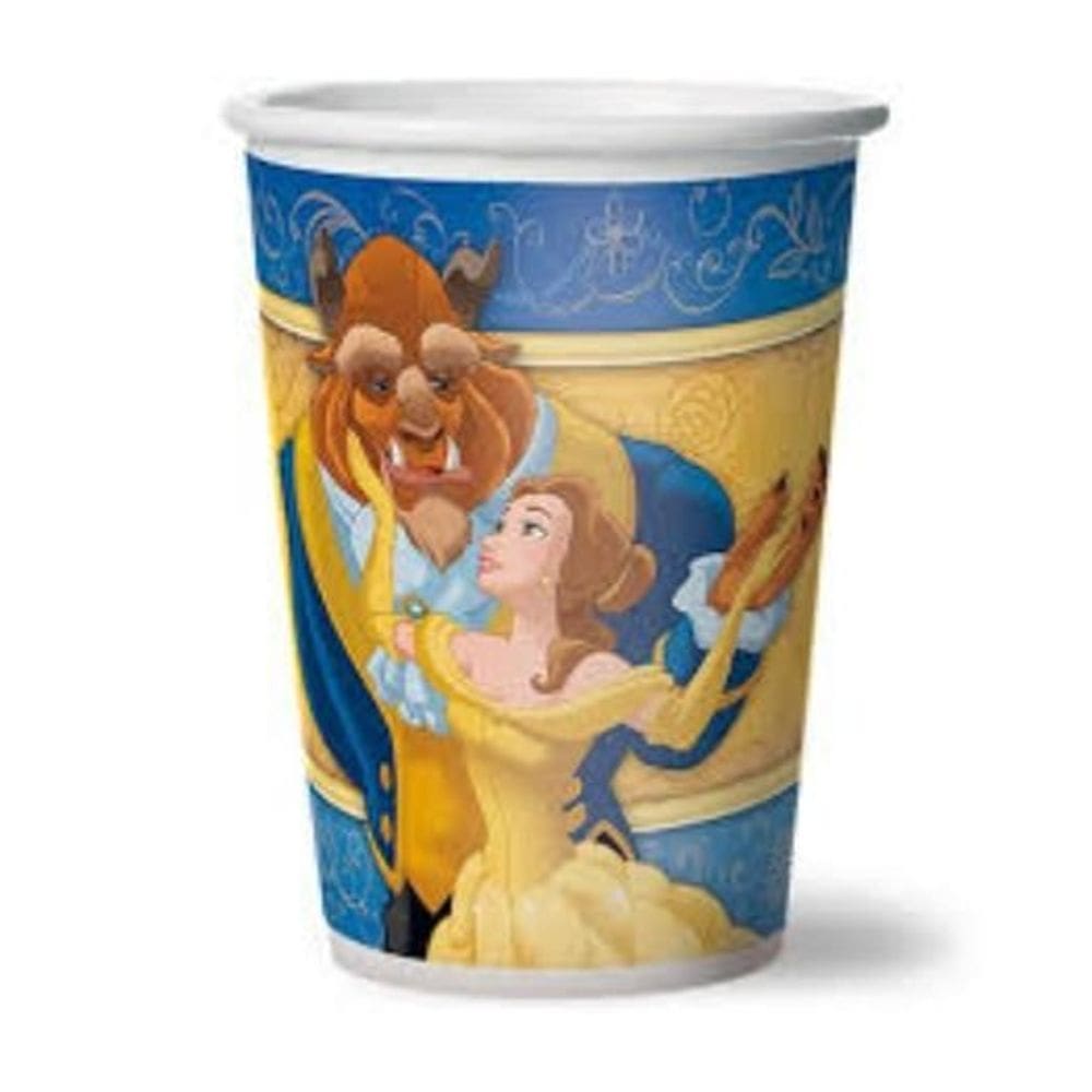 Copo Papel 180ml Bela E A Fera C/12 Regina