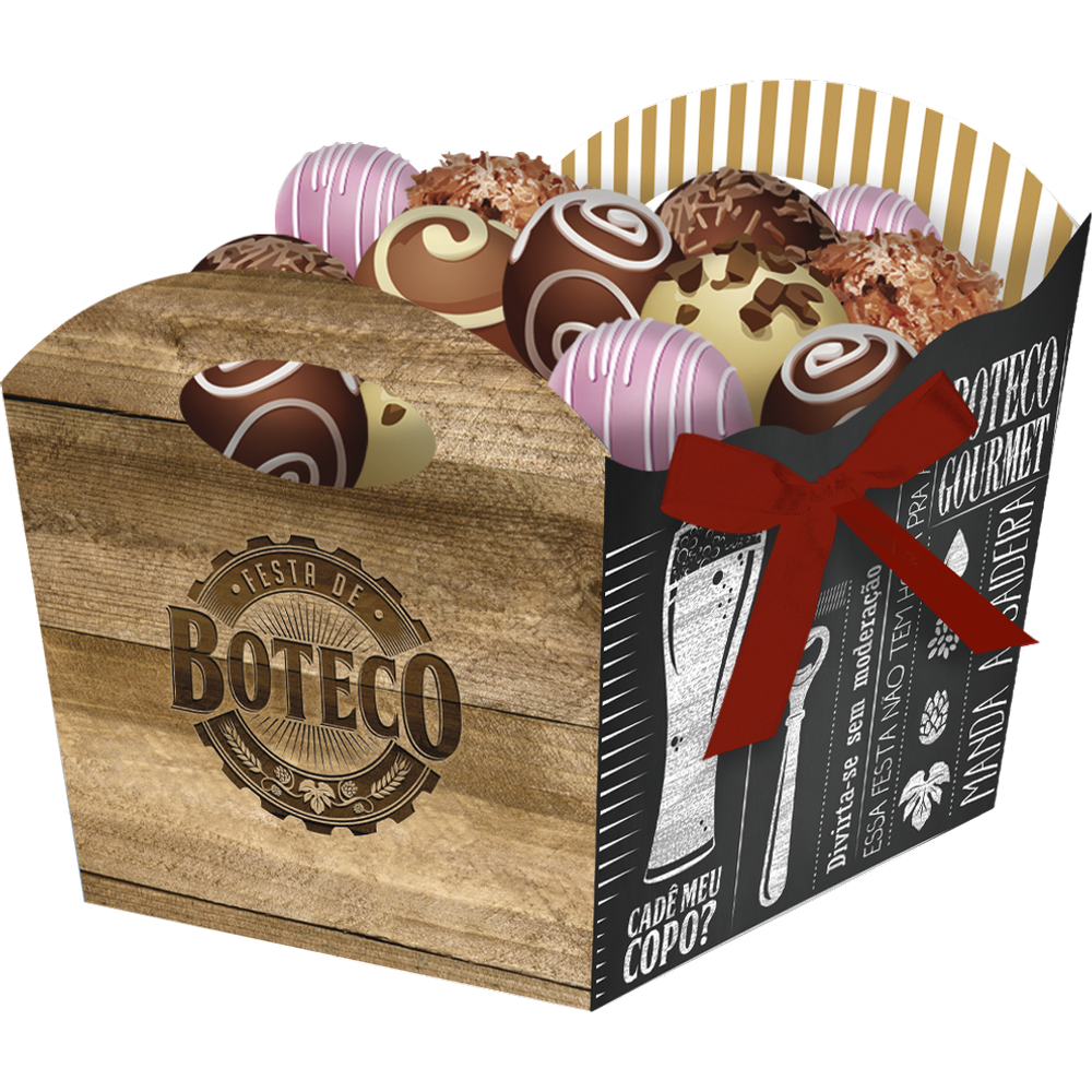 Cachepot Boteco C/8 Festcolor