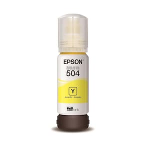 Refil De Tinta Epson T504422-BR Amarelo | Para Impressoras L4150|L4160|L4260|L6171|L6270|L14150|L6161|L6191
