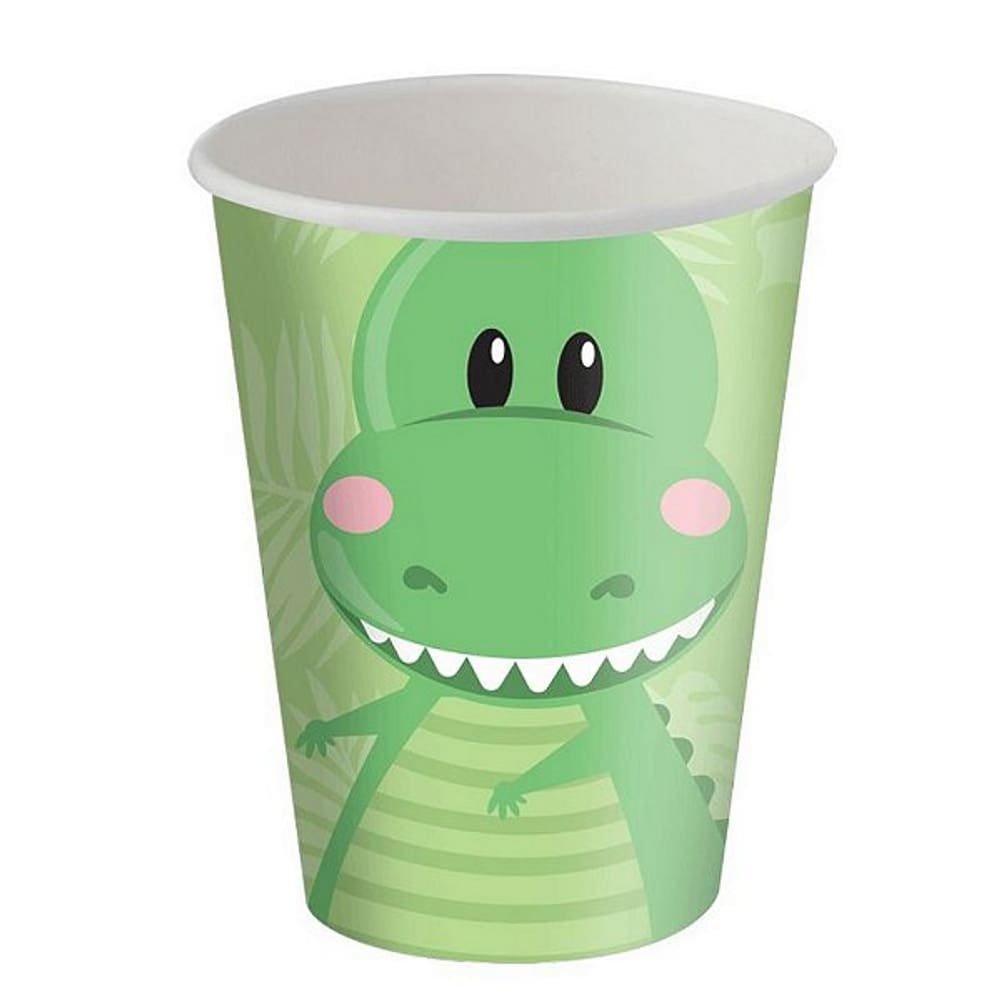 Copo Papel 200ml Dino Baby C/8 Festcolor