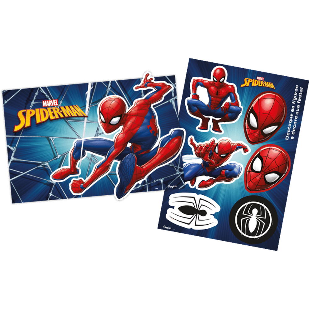 Kit Decorativo Homem Aranha Regina