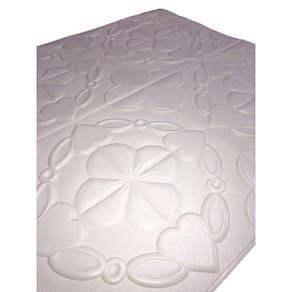 25 Placas Espuma 3D Autoadesiva Modelo Floral