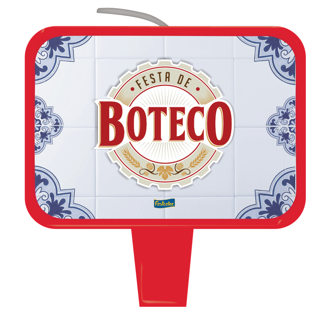 Vela Boteco Festcolor