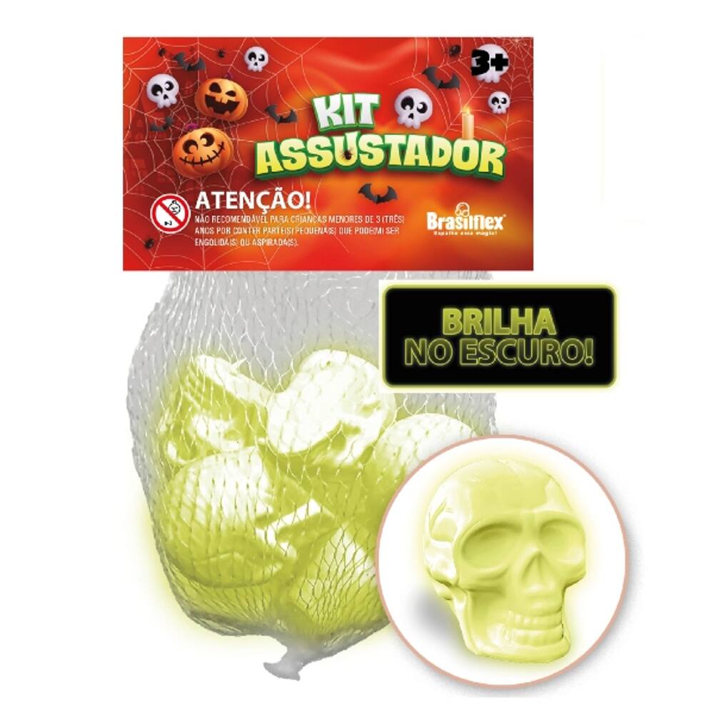 Kit Mini Cranio Brilha Escu. C/6 Brasilflex
