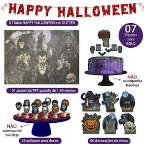 Kit Festa Halloween Horripi. C/39 Piffer