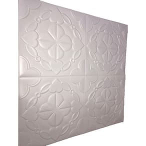 Placa Espuma 3D Autoadesiva Modelo Floral