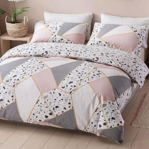 Edredom Solteiro Mais 2 Fronhas Lux Decor Print Designer