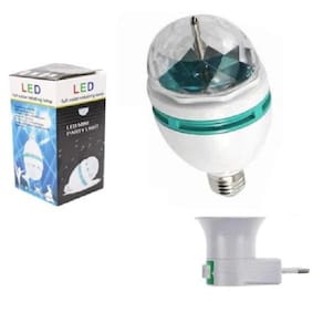 Lampada Giratória Globo De Luz Led Dj Jogo De Luzes Balada