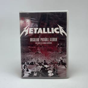 DVD Metallica - Orgulho, Paixão e Glória