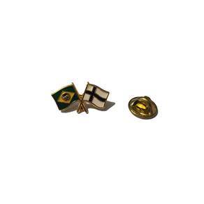 Pin da bandeira do Brasil x Finlândia