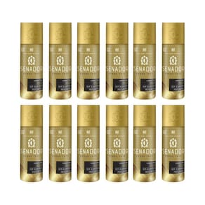 Desodorante Spray Senador Gold 90Ml - Kit Com 12Un
