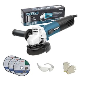 Esmerilhadeira Angular Wesco Ws4740 4.1/2 750W + Acess 220V