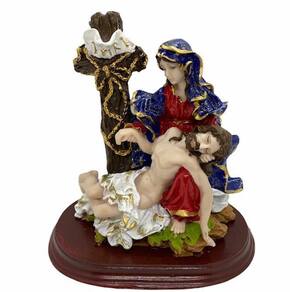 Escultura Nossa Senhora Do Desterro Em Resina 22 Cm