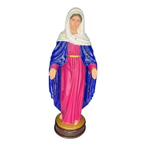 Escultura Nossa Senhora Das Lágrimas 30 Cm Em Resina