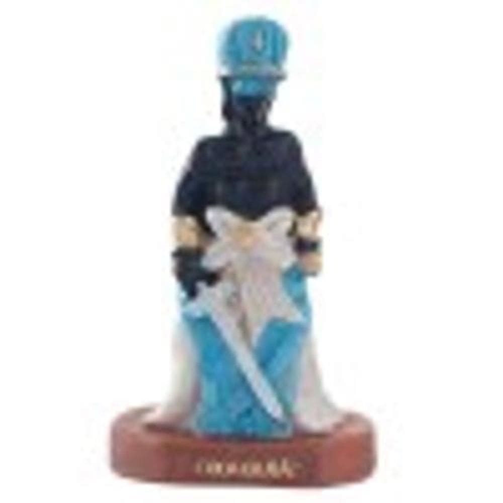 Escultura Orixá Oxaguiã Em Resina 10 Cm