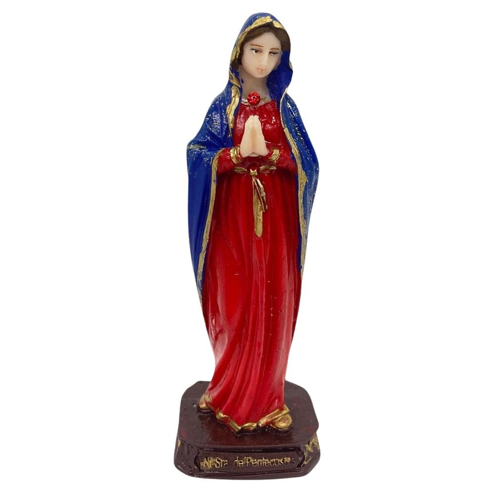Escultura Pentecostes 12 Cm Em Resina - Traz Força