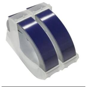 Fita Vinil Azul Aplicável Dymo Manual 6Mm Xpress 3D515 2 Un