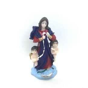 Nossa Senhora Desatadora Dos Nós Escultura Em Resina 7 Cm