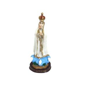 Imagem Nossa Senhora De Fátima Resina 15 Cm