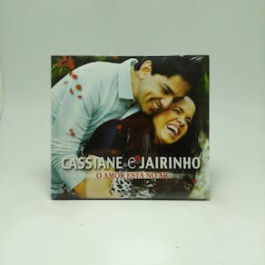 Cd Cassiane & Jairinho - O Amor Esta No Ar Digipack