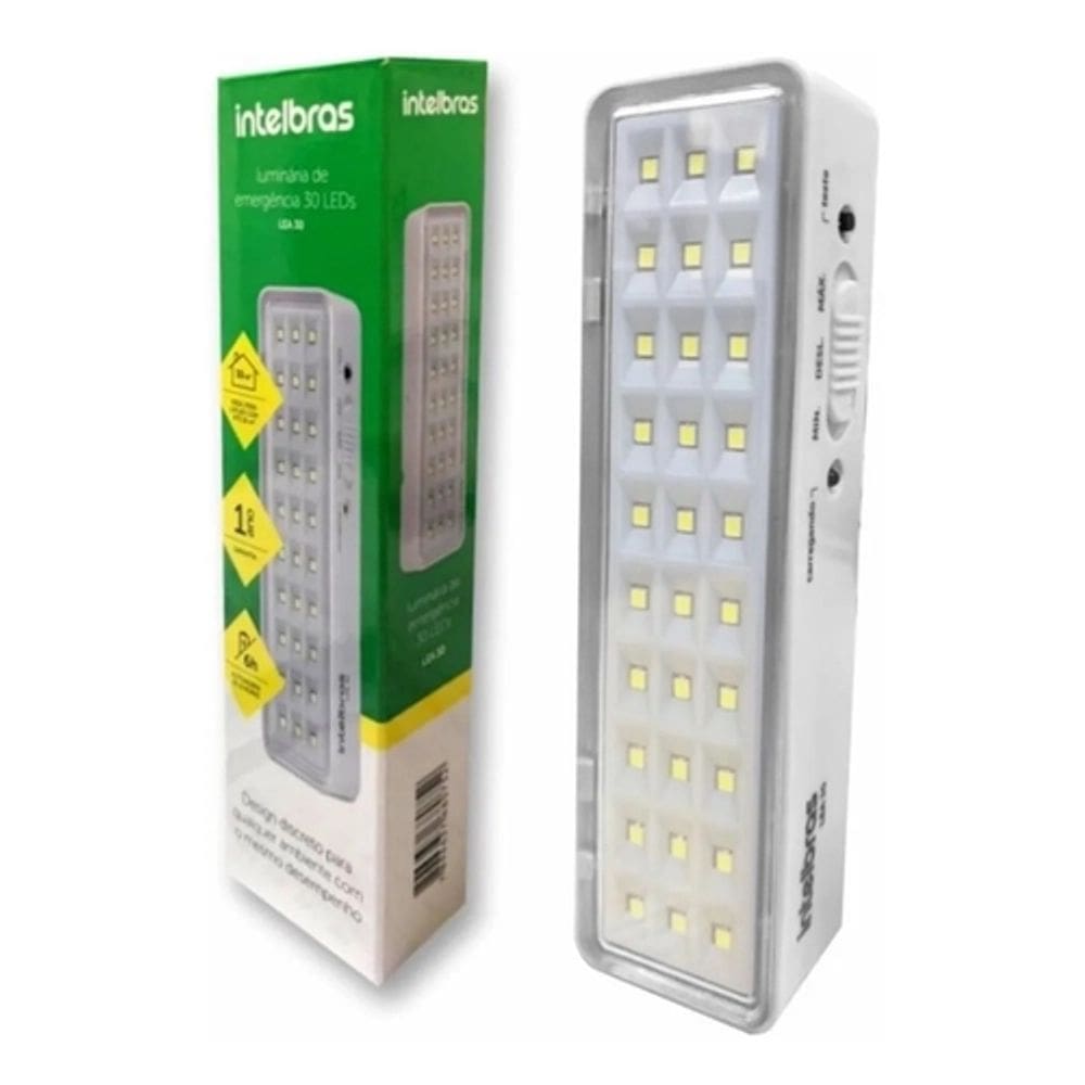 Luminária De Emergência 30 Leds Lea 31 Intelbras 100 Lumens