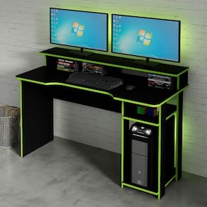 Mesa Gamer com Porta CPU ME4153 Tecnomobili