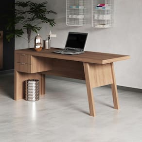 Mesa para Escritório 2 Gavetas ME4122 Tecnomobili
