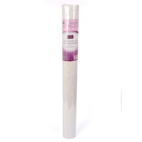 Lençol Vilty De Papel Branco Natural - Rolo 0,50Cmx50M