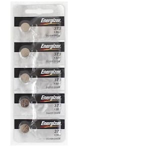 5 Baterias 373 Energizer 1,55V Relógio Pc Camera Controle Tv