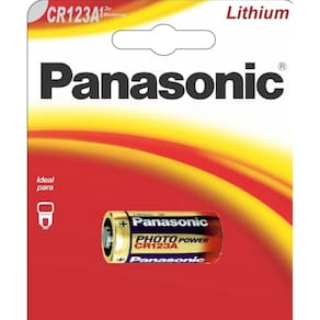 Bateria Cr123A Panasonic 3V Pilha Cr123A