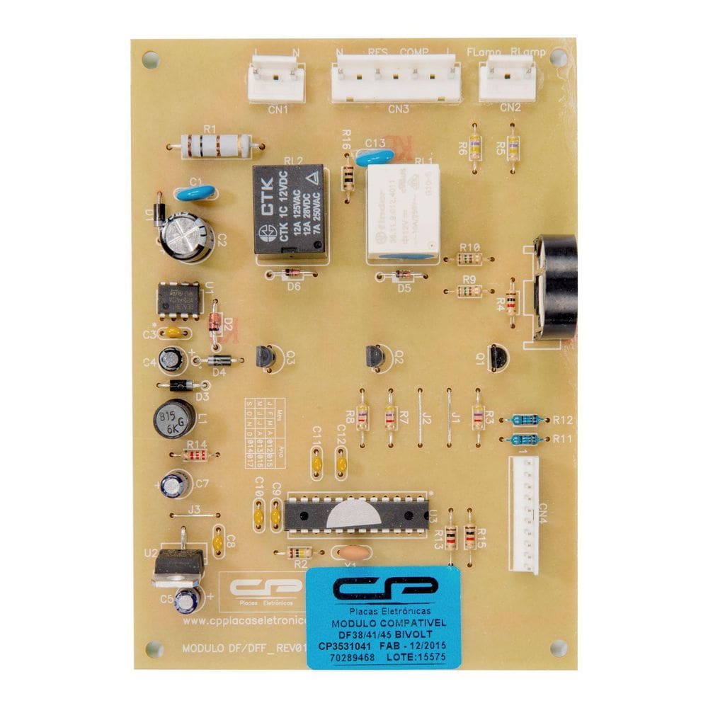 Modulo Controle Elect Dff38/41/45 Bivolt Cp Ref.: 1041