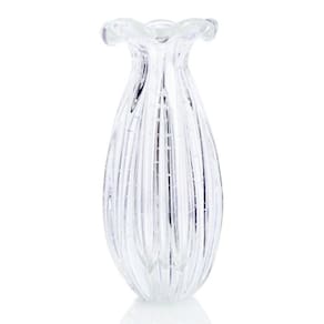 Vaso Trouxinha Cristal Murano Transparente São Marcos 20Cm
