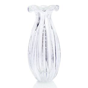 Vaso Trouxinha Cristal Murano Transparente São Marcos 24Cm