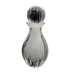 Garrafa Em Cristal Murano Branco - São Marcos 20Cm