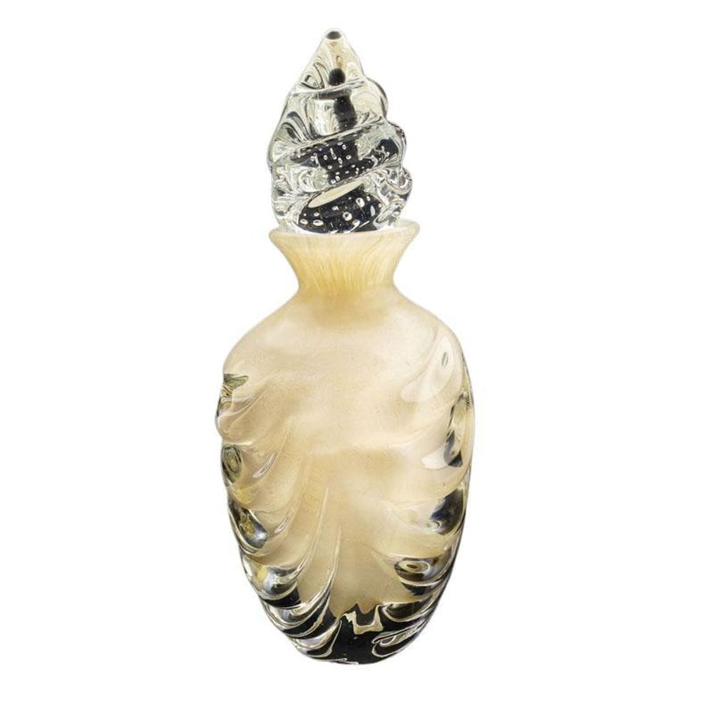 Garrafa Em Cristal Murano Pérola - São Marcos 26Cm