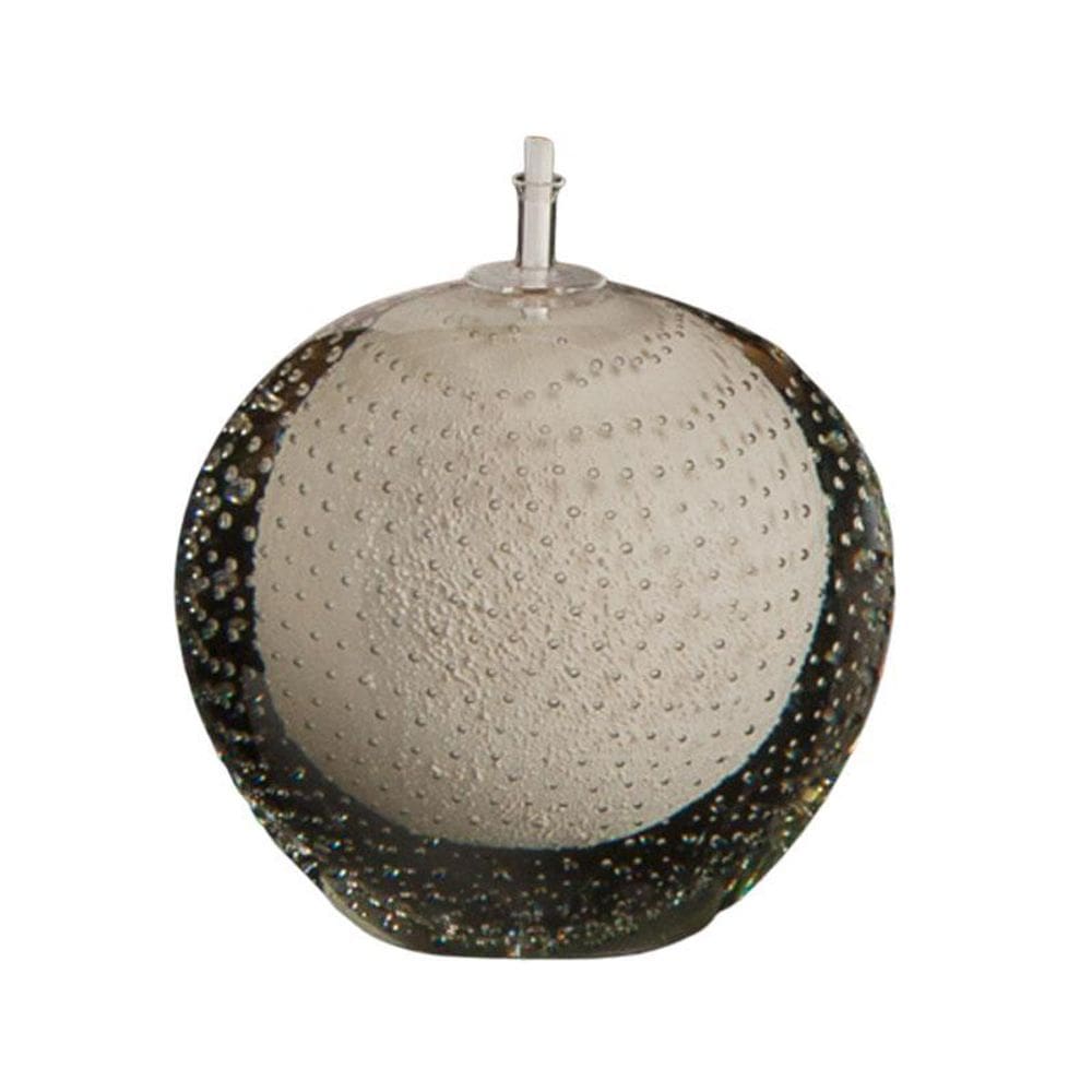 Lamparina Em Cristal Murano Pérola - São Marcos 10Cm - 001