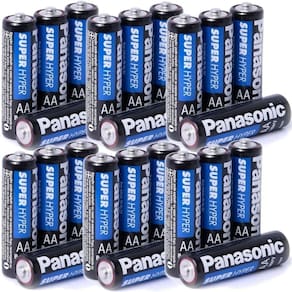 Pilhas Aa Panasonic Comum Antivazamento C/24 Pilha Zinco