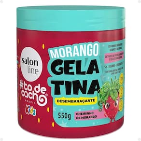 Gelatina Desembaraçante Salon Line Kids #todecacho Morango 550g