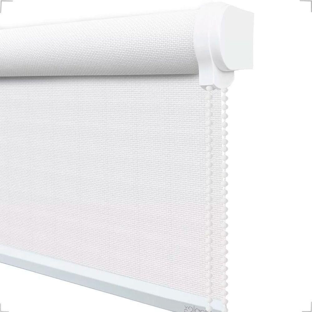 Persiana Rolo Screen 3% Branco - 2,10m X 2,00m