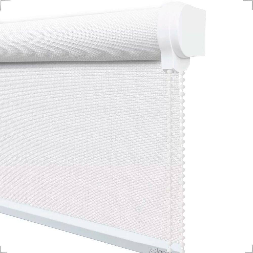 Persiana Rolo Screen 3% Branco - 2,20m X 2,70m